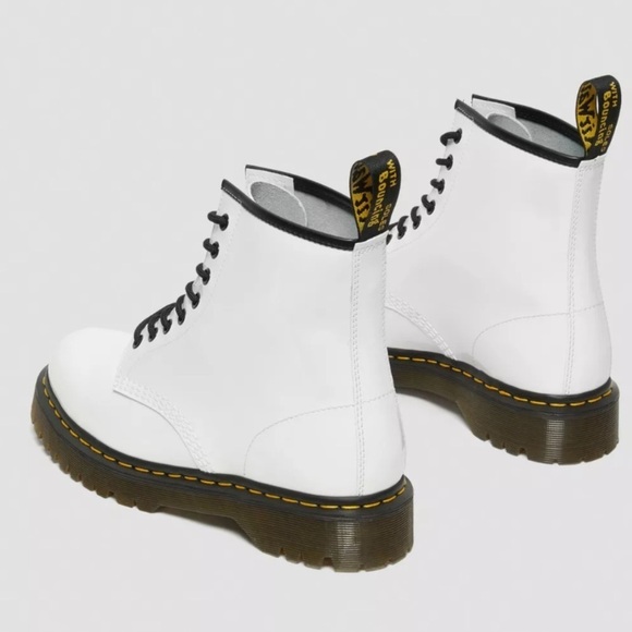 {Dr. Martens} 1460 BEX PATENT LEATHER LACE UP BOOTS - Picture 12 of 14